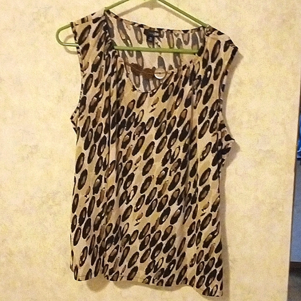 East 5th sleeveless blouse